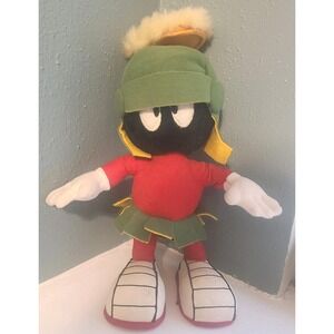 Warner Bros Studio Store Marvin the Martian 1" Plush Stuffed Poseable Bendable
